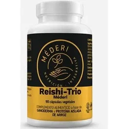 MEDERI NUTRICION INTEGRATIVA Reishi-Trio 90Cap. Ganoderma Lucidum para Defensas Inmunológicas