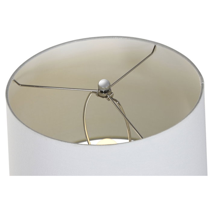 DKD Home Decor Set de 3 Lámparas con Cristal y Metal, 1 de Pie y 2 de Sobremesa DKD Home Decor Set de 3 Lámparas con Cristal y Metal, 1 de Pie y 2 de Sobremesa