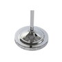 DKD Home Decor Set de 3 Lámparas con Cristal y Metal, 1 de Pie y 2 de Sobremesa