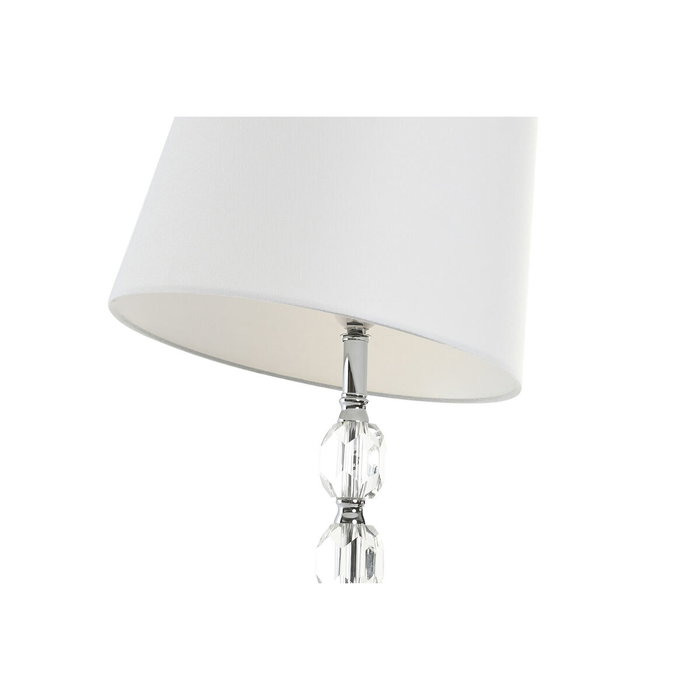 DKD Home Decor Set de 3 Lámparas con Cristal y Metal, 1 de Pie y 2 de Sobremesa DKD Home Decor Set de 3 Lámparas con Cristal y Metal, 1 de Pie y 2 de Sobremesa