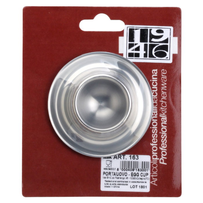 1946 Huevera 1946, Acero Inoxidable 18/10, Diámetro 8,5 cm, Altura 2 cm 1946 Huevera 1946, Acero Inoxidable 18/10, Diámetro 8,5 cm, Altura 2 cm