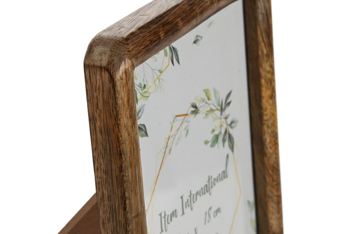 DKD Home Decor Marco de Fotos 13x18 Mango y Cristal Natural Marrón DKD Home Decor Marco de Fotos 13x18 Mango y Cristal Natural Marrón