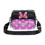 Disney Minnie Mouse Bolso Bandolera IBiscuit Padding Air Negro Nylon Acolchado