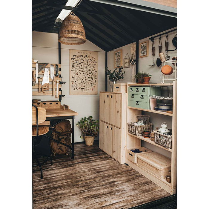 Astigarraga Gala Estantería 4 Baldas Madera Pino Macizo 79.6 x 25 x 120.7 cm Natural Sin Barnizar