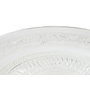 DKD Home Decor Plato de Cristal Grabado Transparente con Pie