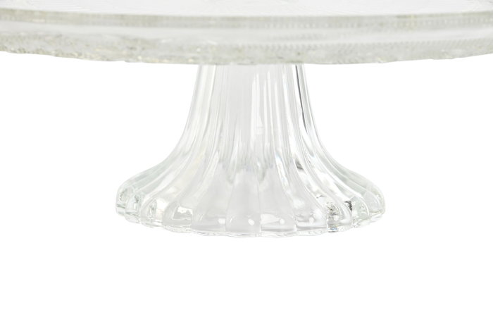 DKD Home Decor Plato Transparente 33 x 9.4 x 33 cm Cristal