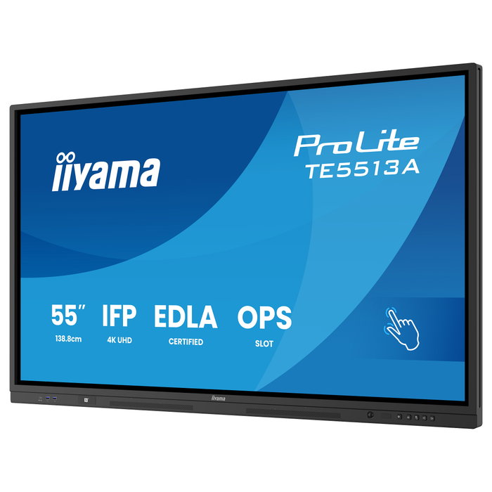 Iiyama TE5513A-B2AG Pizarra Digital Interactiva 55 Pulgadas 4K UHD Android 14 Iiyama TE5513A-B2AG Pizarra Digital Interactiva 55 Pulgadas 4K UHD Android 14