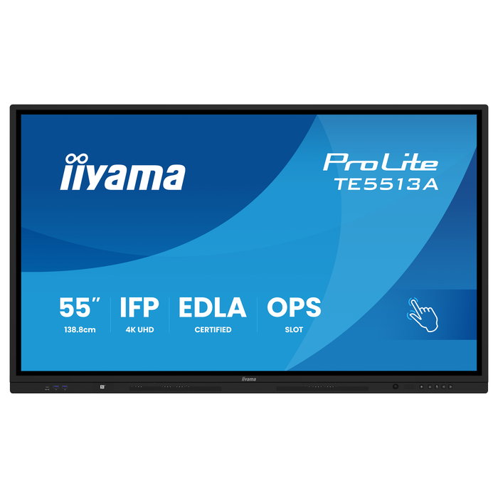Iiyama TE5513A-B2AG Pizarra Digital Interactiva 55 Pulgadas 4K UHD Android 14 Iiyama TE5513A-B2AG Pizarra Digital Interactiva 55 Pulgadas 4K UHD Android 14