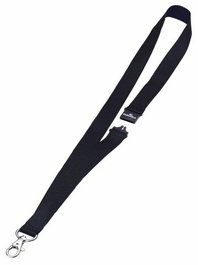 Durable Cordón Textil de 20 mm con Mosquetón y Liberación de Seguridad