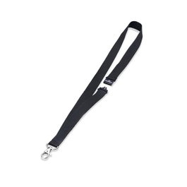 Durable Cinta de Seguridad Textil con Mosquetón Negra (Pack de 10)