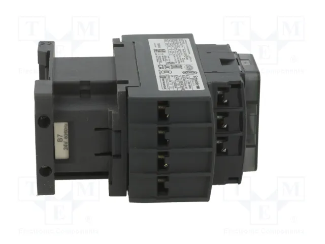 SCHNEIDER ELECTRIC LC1DT25B7 TeSys D Contactor 4-polar 25A 24VAC SCHNEIDER ELECTRIC LC1DT25B7 TeSys D Contactor 4-polar 25A 24VAC