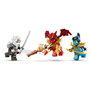 LEGO NINJAGO Zilvar y Grimtak, la Bestia Dragón 71863
