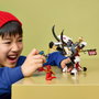 LEGO NINJAGO Zilvar y Grimtak, la Bestia Dragón 71863