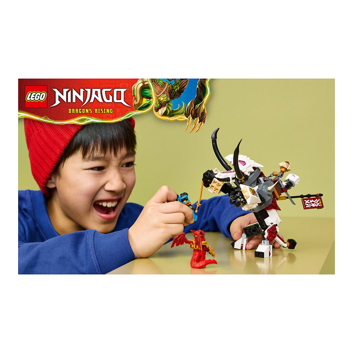 LEGO NINJAGO Zilvar y Bestia Dragón Grimtak 71863