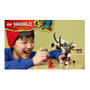 LEGO NINJAGO Zilvar y Bestia Dragón Grimtak 71863