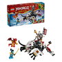LEGO NINJAGO Zilvar y Grimtak, la Bestia Dragón 71863