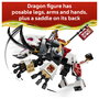 LEGO NINJAGO Zilvar y Bestia Dragón Grimtak 71863