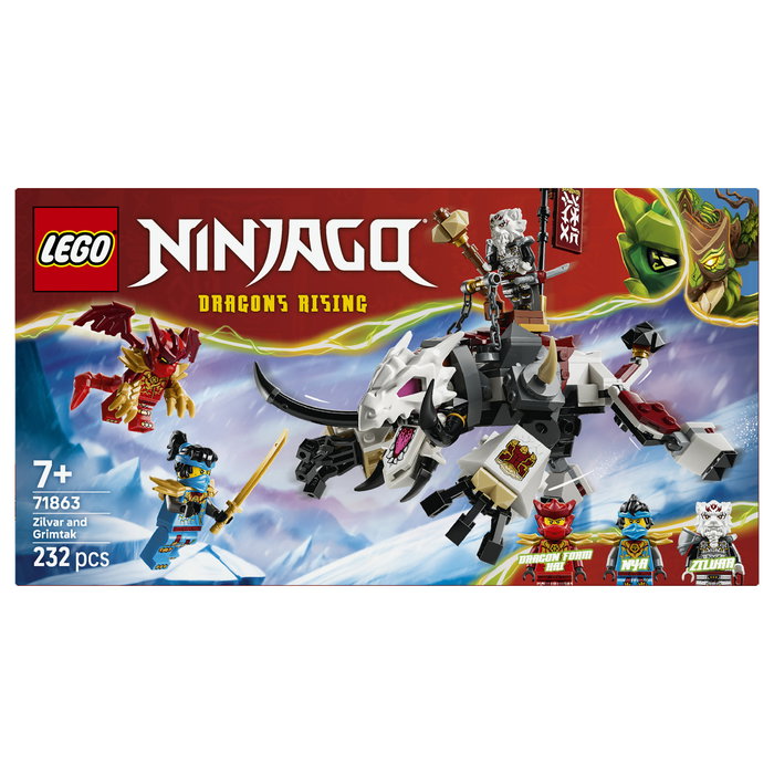 LEGO NINJAGO Zilvar y Grimtak, la Bestia Dragón 71863 LEGO NINJAGO Zilvar y Grimtak, la Bestia Dragón 71863
