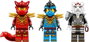 LEGO NINJAGO Zilvar y Grimtak, la Bestia Dragón 71863