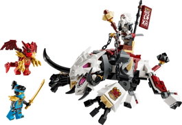 LEGO NINJAGO Zilvar y Grimtak, la Bestia Dragón 71863