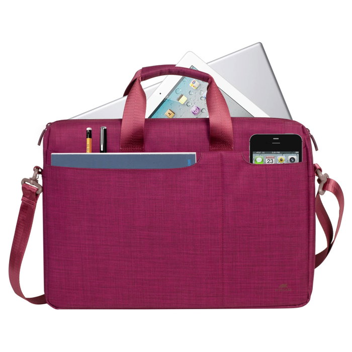 Rivacase 8335 Biscayne Bolsa para Portátil 15.6 pulgadas - Rojo