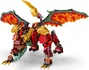 LEGO Ninjago Meca Dragón Transformable Wyldfyre 71868 Set de Construcción 821 Piezas +9 Años