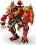 LEGO Ninjago Meca Dragón Transformable Wyldfyre 71868 Set de Construcción 821 Piezas +9 Años