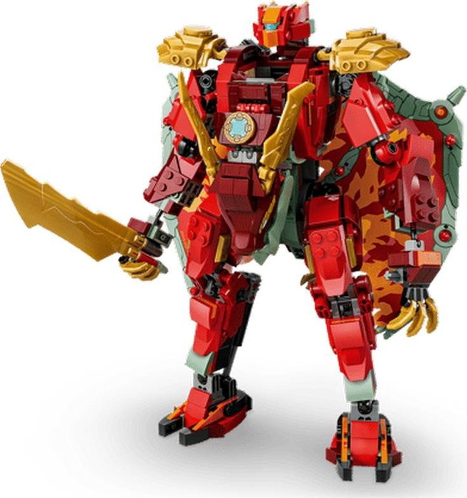 LEGO Ninjago Meca Dragón Transformable Wyldfyre 71868 Set de Construcción 821 Piezas +9 Años