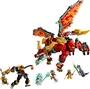 LEGO Ninjago Meca Dragón Transformable Wyldfyre 71868 Set de Construcción 821 Piezas +9 Años