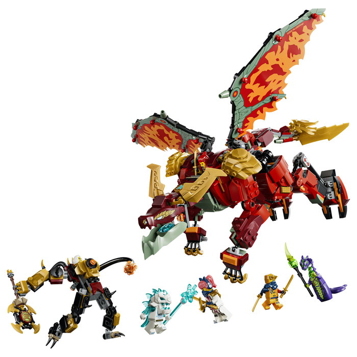 LEGO NINJAGO Meca Dragón Transformable de Wyldfyre 71868 LEGO NINJAGO Meca Dragón Transformable de Wyldfyre 71868