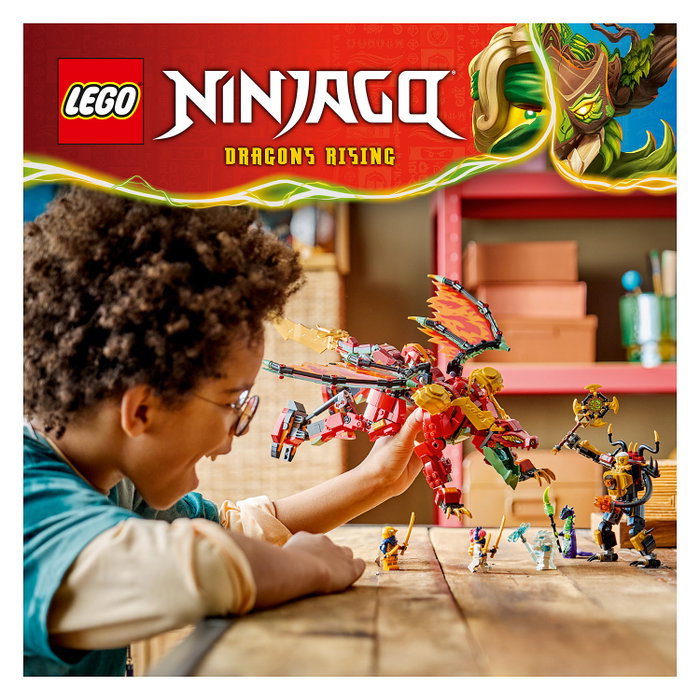 LEGO NINJAGO Meca Dragón Transformable de Wyldfyre 71868 LEGO NINJAGO Meca Dragón Transformable de Wyldfyre 71868