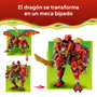 LEGO Ninjago Meca Dragón Transformable Wyldfyre 71868 Set de Construcción 821 Piezas +9 Años