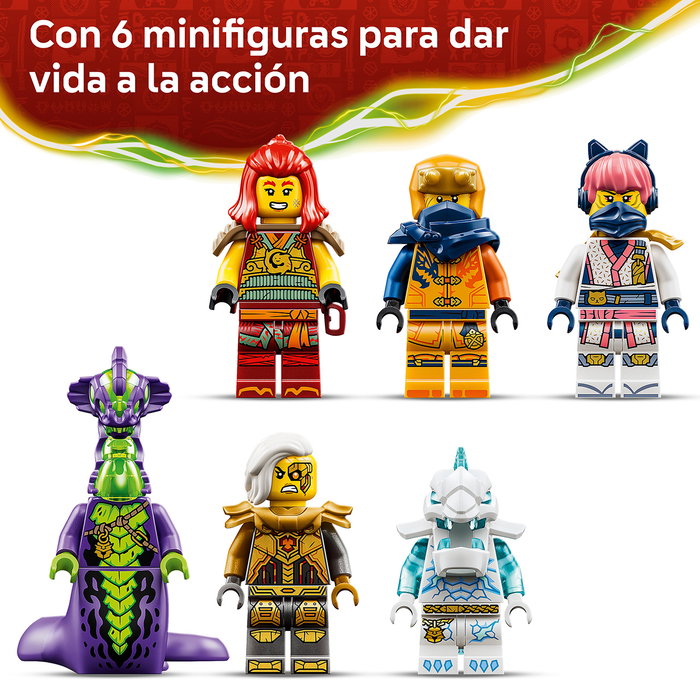 LEGO Ninjago Meca Dragón Transformable Wyldfyre 71868 Set de Construcción 821 Piezas +9 Años LEGO Ninjago Meca Dragón Transformable Wyldfyre 71868 Set de Construcción 821 Piezas +9 Años