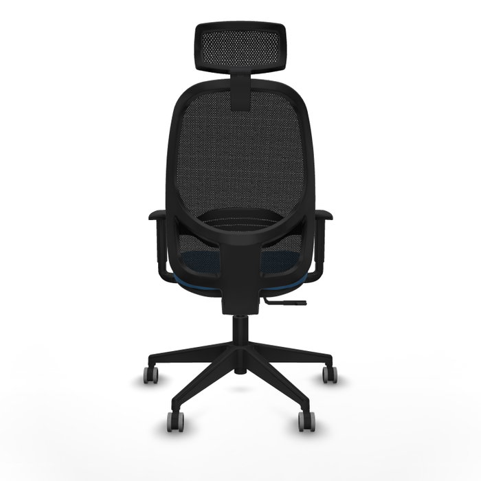PIQUERAS Y CRESPO Silla de oficina Cilanco Azul claro con mecanismo Sincro