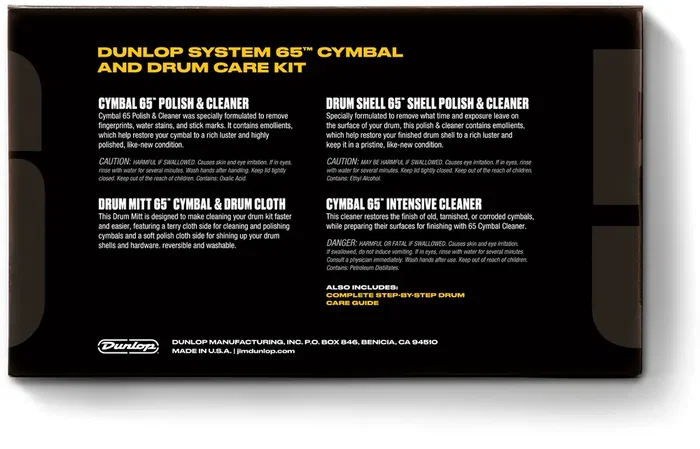 Dunlop Kit Limpiador/Mantenimiento 65 Batería