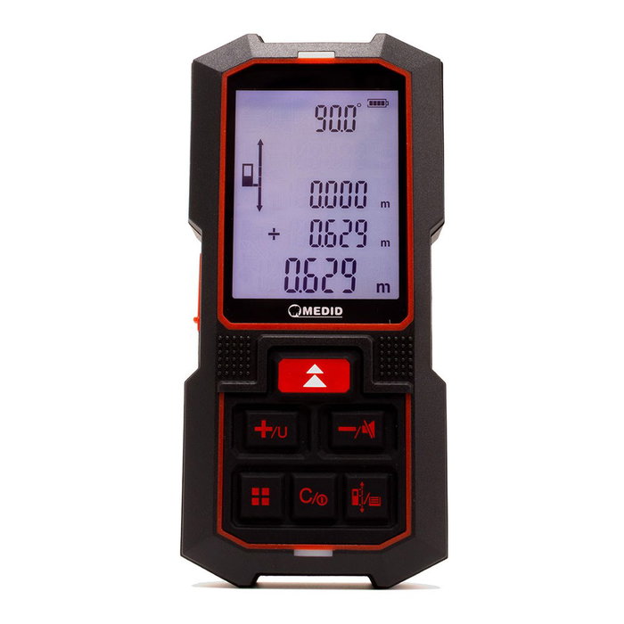 Medid Medidor Láser Dual Pro 60 m + 60 m, 120 m, Precisión ±2 mm, IP54