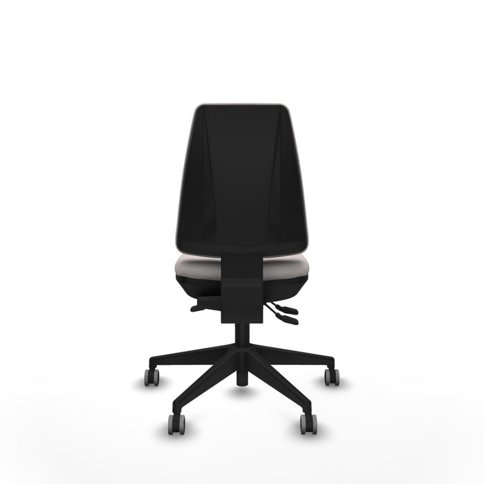 PIQUERAS Y CRESPO Silla de oficina Elche en Similpiel Blanco