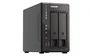 QNAP QVP-21C NVR Videovigilancia Torre 2 Bahías, Intel Celeron J6412, 8 GB DDR4, 16 Canales, 2x2.5GbE, para Pymes y Oficinas Pequeñas - Negro