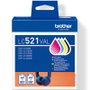 Brother LC521VAL Multipack de 4 Colores