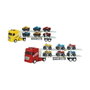 Jugatoys Camión portaches y porta quad con sonidos y luces, modelos surtidos