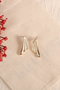 Heliophilia Silver ELKGC68359 Pendientes de Oro Dorados, Elegantes y Brillantes, Joyería para Mujer