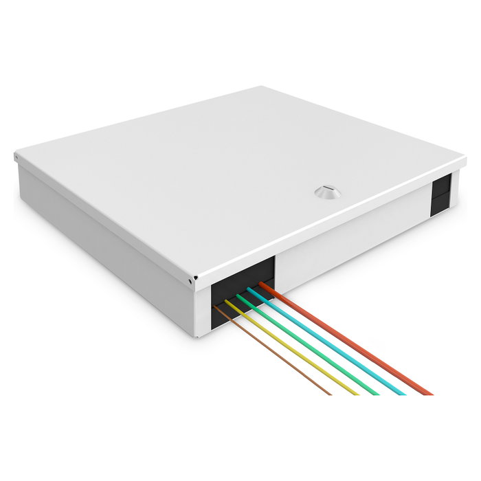 Digitus LWL Unibox Medium para Montaje en Pared, Caja de Fibra Óptica para Interior, Acero, IP20 Digitus LWL Unibox Medium para Montaje en Pared, Caja de Fibra Óptica para Interior, Acero, IP20