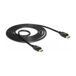 DeLOCK 85507 Cable DisplayPort 1.2a Blanco 0,5 m