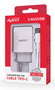 AVANT CONNECT Cargador USB 2.4A de 2 Puertos con Cable Tipo C