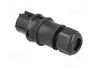 WIELAND Conector Industrial RST Hembra de 3 Pines, Negro