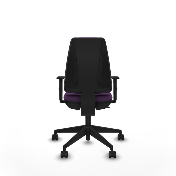 PIQUERAS Y CRESPO Silla de oficina Elche Morada con Brazos 1D PIQUERAS Y CRESPO Silla de oficina Elche Morada con Brazos 1D
