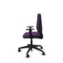 PIQUERAS Y CRESPO Silla de oficina Elche Morada con Brazos 1D