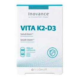 INOVANCE Vita K2+D3 60 Perlas para Huesos y Calcio