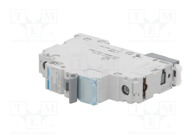 HAGER Interruptor magnetotérmico NCN 32A 1 Polo 10kA