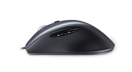 Logitech M500S Ratón Alámbrico con Rueda de Desplazamiento Hiper-Rápido, Seguimiento Láser, Botones Atrás/Adelante y Diseño Ergonómico
